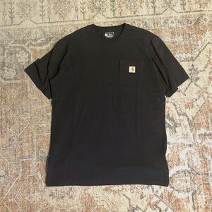 Large black Carhartt t-shirt